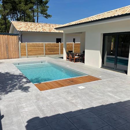 Maison Moderne Avec Piscine Chauffee Лакано Екстер'єр фото